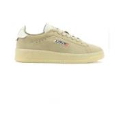 Beige Læder Sneakers