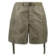 Beige Nylon Shorts Forår-Sommer 2025