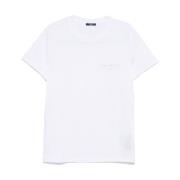 Hvide Crew Neck T-shirts og Polos