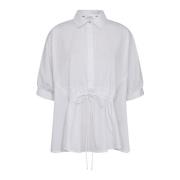 Cottoncc Crisp Wing Bluse Hvid