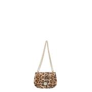 Leopard Print Multifarvet Taske