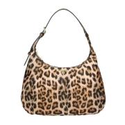 Leopard Print Multifarvet Taske