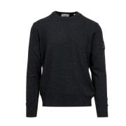 Antracit Uld Cashmere Bluse