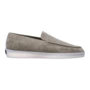 Suede Loafer Closed Toe Sko