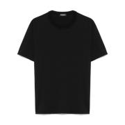 Sort Crew Neck T-shirts og Polos