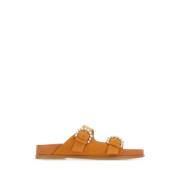 Orange Ruskind Piper Flade Sandaler