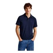 Slim Fit Bomuld Polo Skjorte