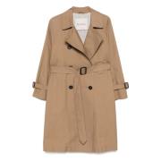 Forår Kamel Trench Coat