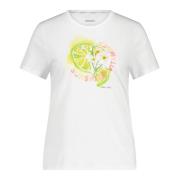 Logo Print Bomuld T-shirt