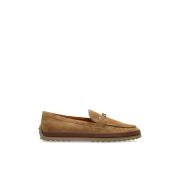 Suede sko type loafers