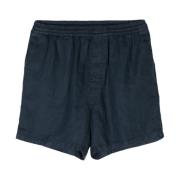 Blå Denim Shorts til Mænd