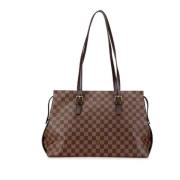 Pre-owned Canvas louis-vuitton-tasker