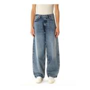 High Waist Wide Jeans