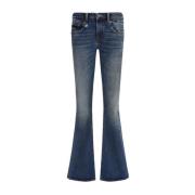 Flare Jeans med Medium Talje