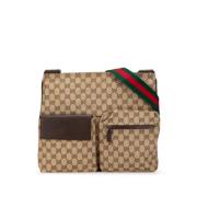 Pre-owned Canvas gucci-tasker