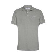 Kontrastfarvet Logo Bomuld Polo Shirt