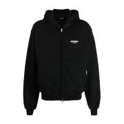 Logo Zip Hoodie