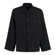 Klassisk Krave Uldblanding Overshirt