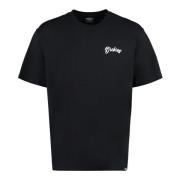 Bomuld Crew-neck T-shirt med Bagtryk