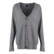 Ribbet Uld Cashmere Cardigan