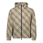 Vintage Check Windbreaker Jakke