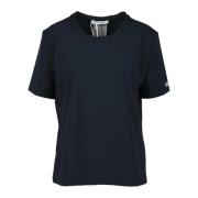 Fritidst-shirt med polyester-elastanblanding