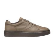 Herres læder sneaker | brun