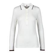 Elegant Viskose Elastan Polo Shirt