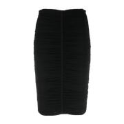 Ruched Midi Skirt