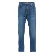 Lavtaljede Tapered Jeans