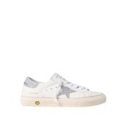 Crystal Fabric Star Læder Sneakers