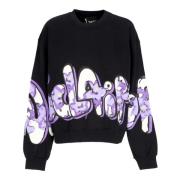 Sort Logo Crewneck Sweatshirt Barn Kvinde