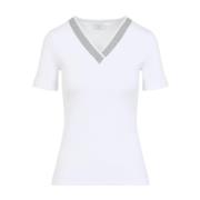 Bianco Tshirt Costina Stilfuld Mode