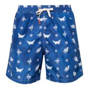 Print Badeshorts