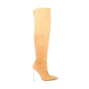 Suede Over-the-Knee Stiletto Støvler