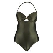 Front Cut-Out One-Piece Swimsuit