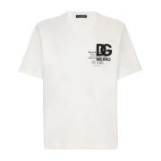 Logo Broderet T-shirt Mænd