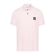 Logo Patch Polo Shirt