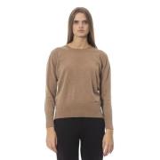 Luksuriøs Beige Uld Cashmere Sweater