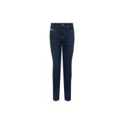 High Waist Skinny Leg Jeans