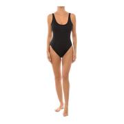 Studded Scoopneck One-Piece Swimsuit