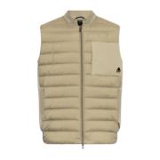 Vest med quiltet front