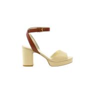 Cognac platform sandal - Kognak platform sandal