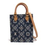 Pre-owned Canvas louis-vuitton-tasker