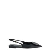 Læder Slingbacks Duelo Plader