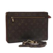 Pre-owned Canvas louis-vuitton-tasker