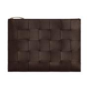 Brun Clutch Taske Elegant Stil