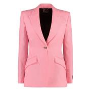 Enkeltknap Uld Blazer