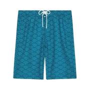 Blå Lange Boardshorts