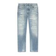 Jeans med vintageeffekt